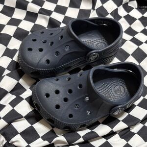 Toddler Navy Crocs
